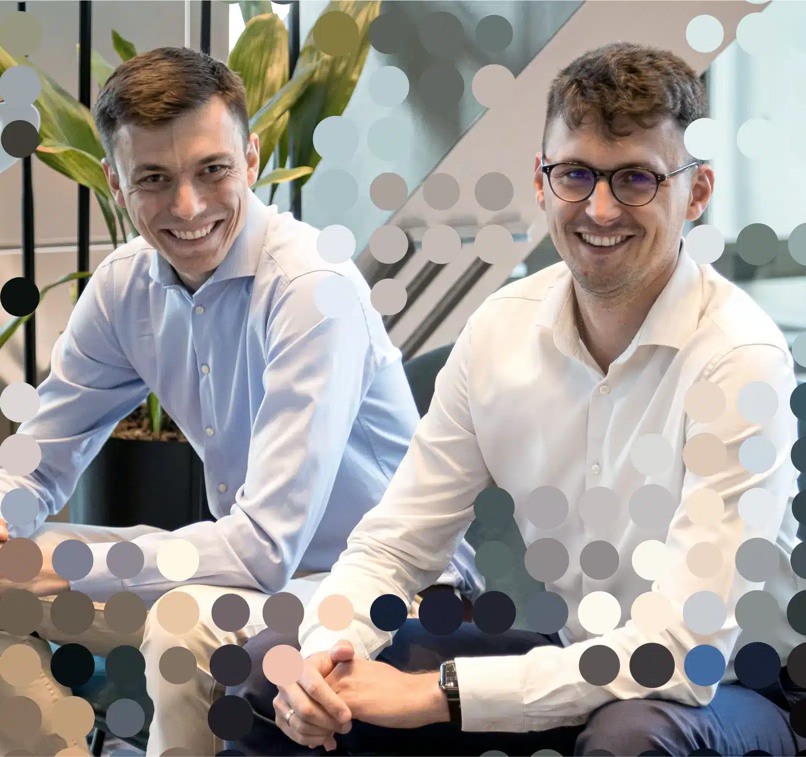 Collibra implementation team members collaborating in modern office environment