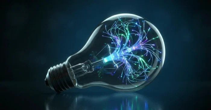 An image of light bulb illustrating an article about Augmented Data Catalogs