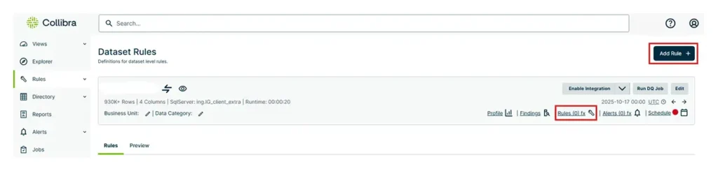 step 1 Building custom data quality checks in Collibra