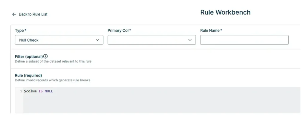 Step 3 Building custom data quality checks in Collibra